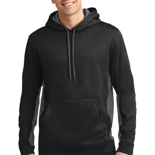BFP - Performance Fleece Colorblock Hooded Pullover Thumbnail
